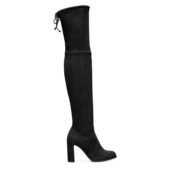 Stuart Weitzman HIGHLINE OTK Boots, Suede - Picture 4 of 8
